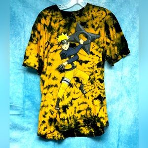 Naruto Shippuden Tie Die Graphic Anime Manga T shirt
Size: Medium